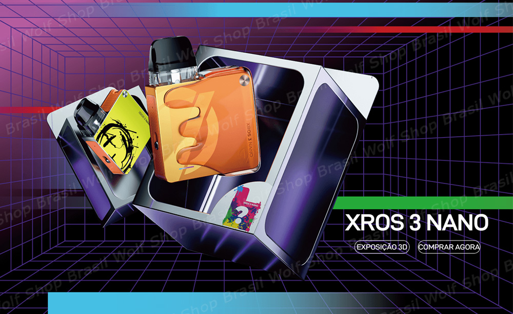 Banner Pod System Vaporesso XROS 3 Nano na Wolf