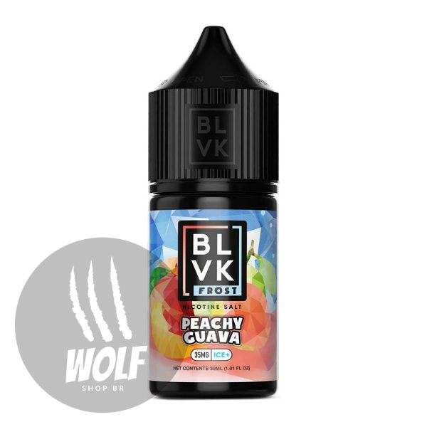 Líquido BLVK Frost Peachy Guava na Wolf