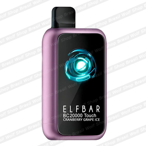 Pod-Descartável-ELFBAR-BC20000-TOUCH-Cranberry-Grape-Ice-na-Wolf