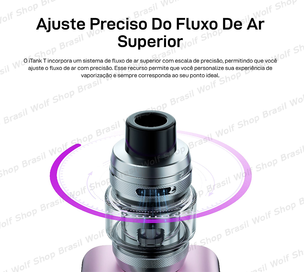 Ajuste de fluxo de ar Vape Vaporesso GEN MAX na Wolf Shop