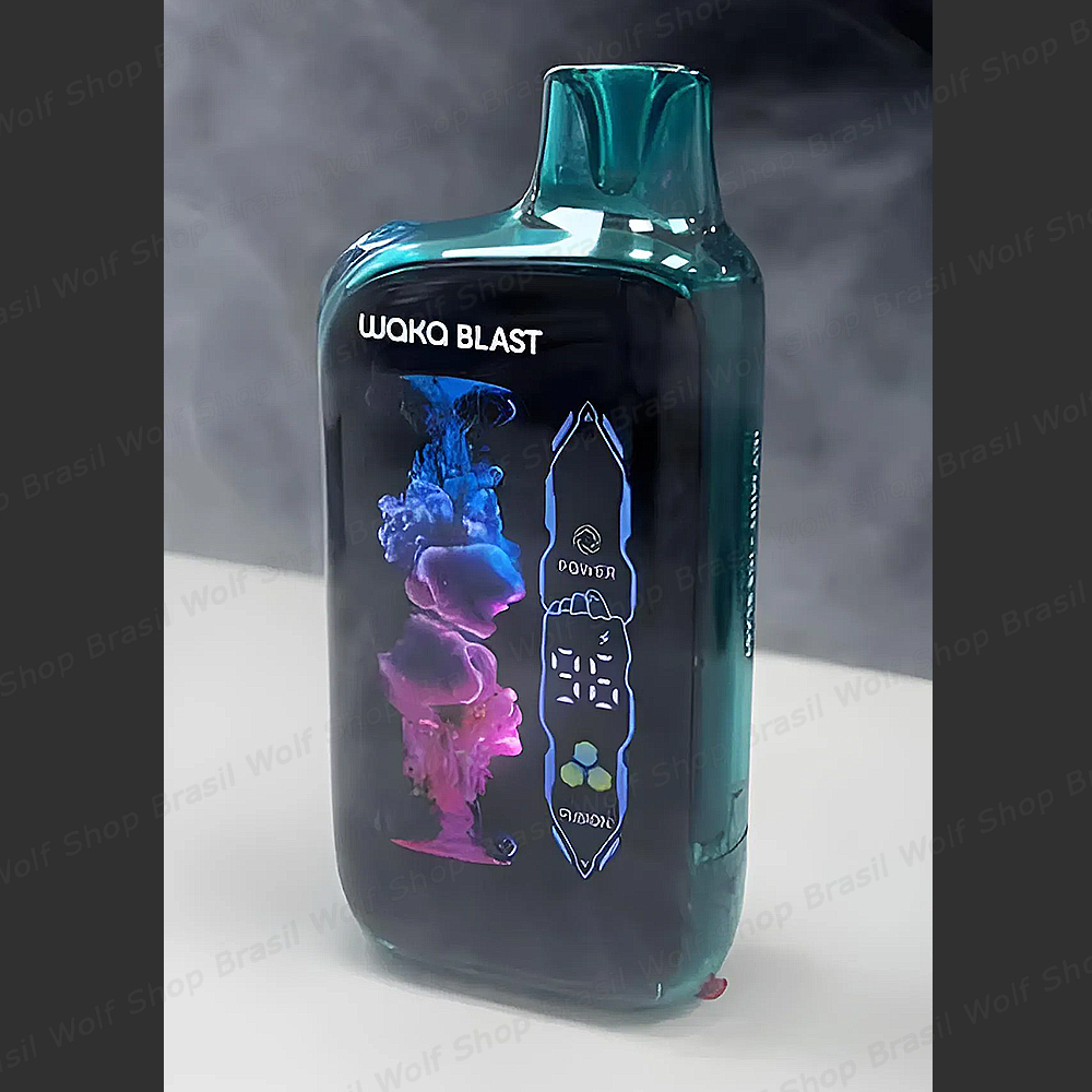 Pod Descartável WAKA 36k Ice Blast na Wolf Shop