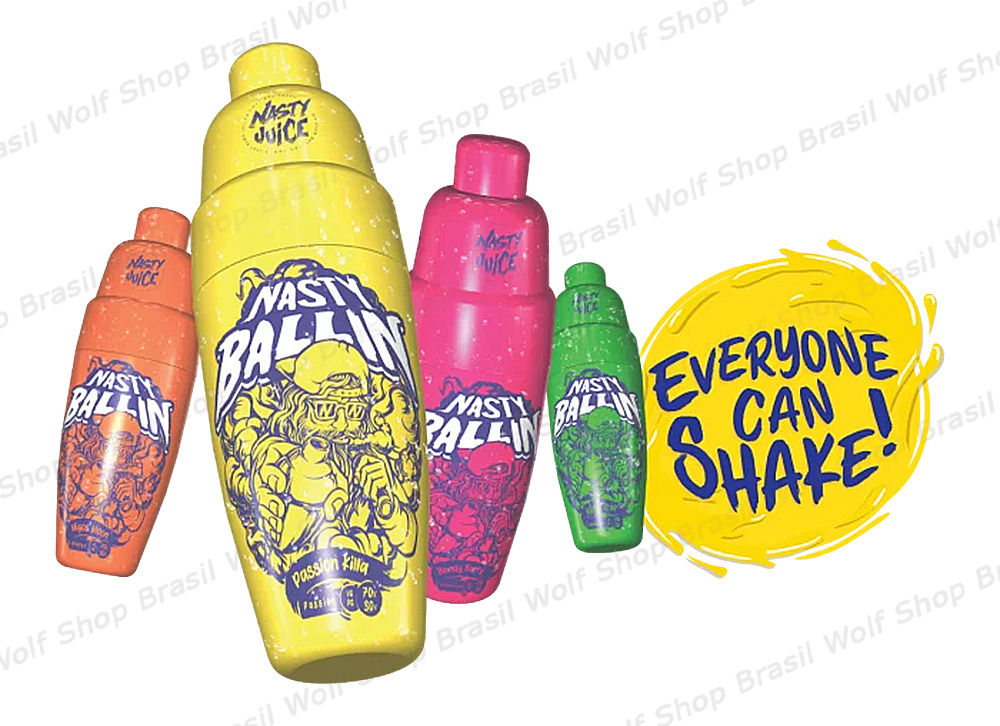 Banner Líquido Vape Nasty Ballin 60ml na Wolf Shop