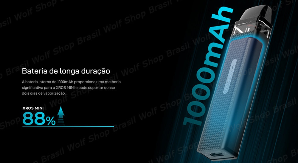 Bateria Pod System Vaporesso XROS Mini na Wolf Shop