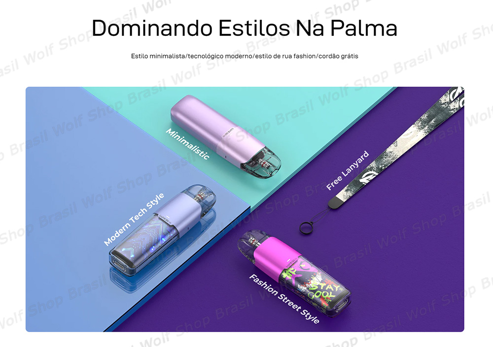 Estilo Pod System Vaporesso XROS Luxe Q2 SE na Wolf Shop